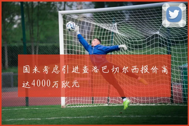 国米考虑引进查洛巴切尔西报价高达4000万欧元